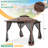 HOTTEL 10'W×10'D Outdoor Gazebo Canopy, Canopy Tent with Mosquito Netting-104659576