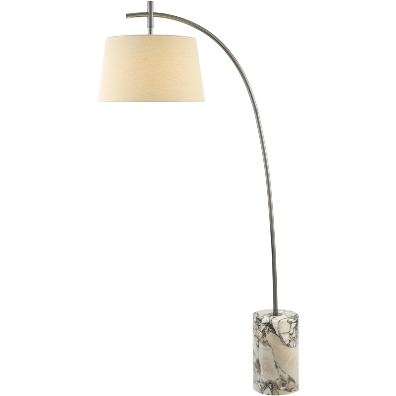 Lampe sur pied Sophie, Beige/brun
