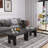 Modern Nesting Coffee Table Set