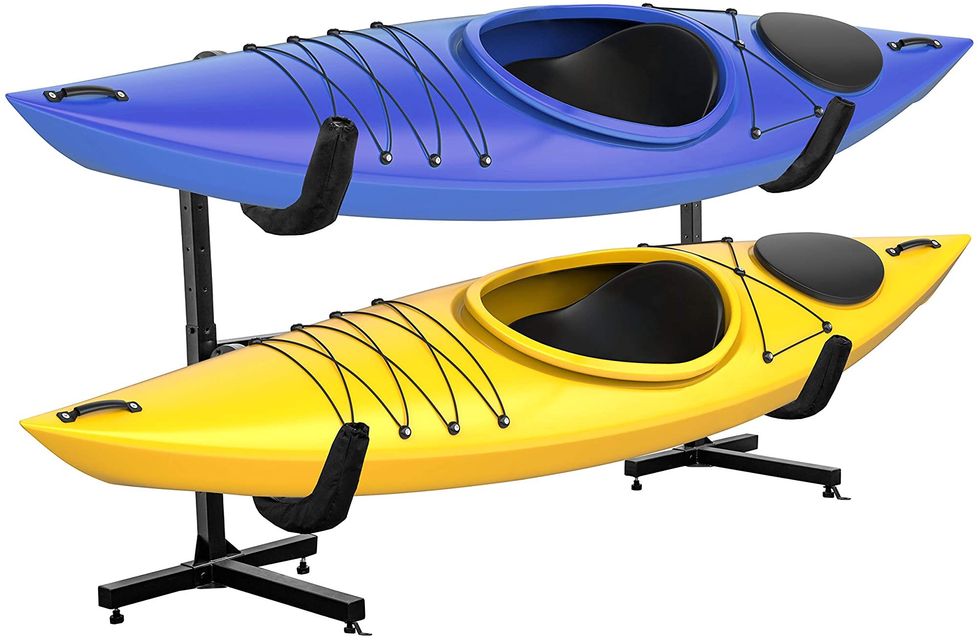 Arlmont & Co. Liev Metal Freestanding Adjustable Kayak Rack & Reviews