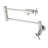 Kingston Brass Manhattan Two-Handle 1-Hole Wall Mount Pot Filler Faucet-115317565-115317568