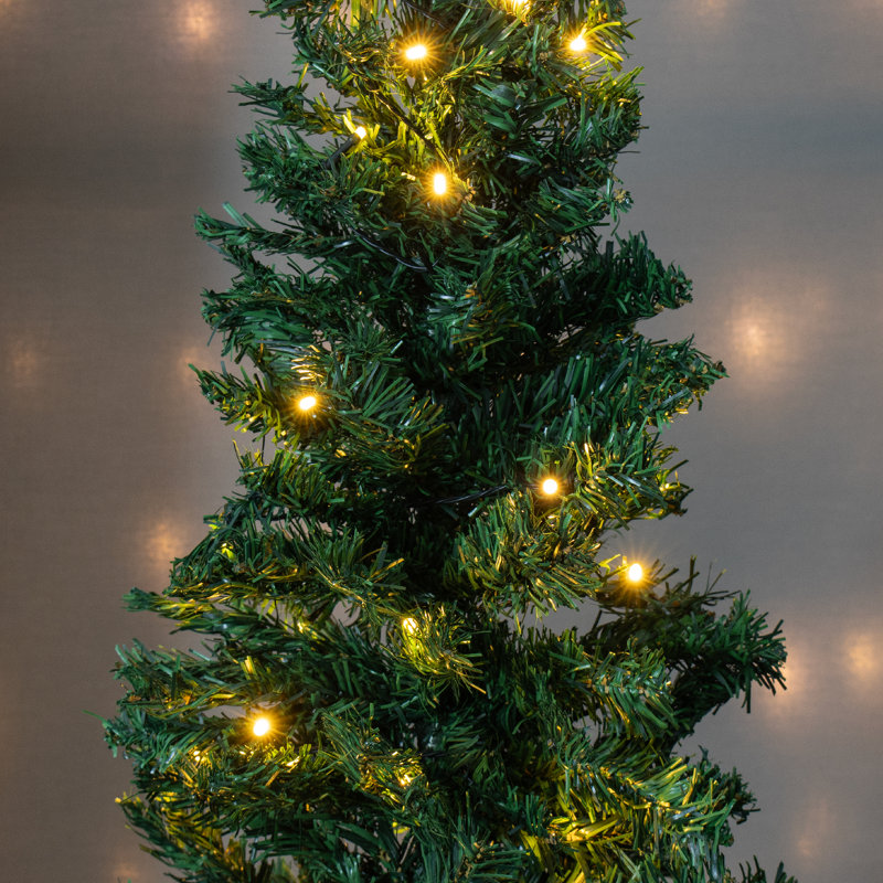 Lighted Artificial Fir Christmas Tree