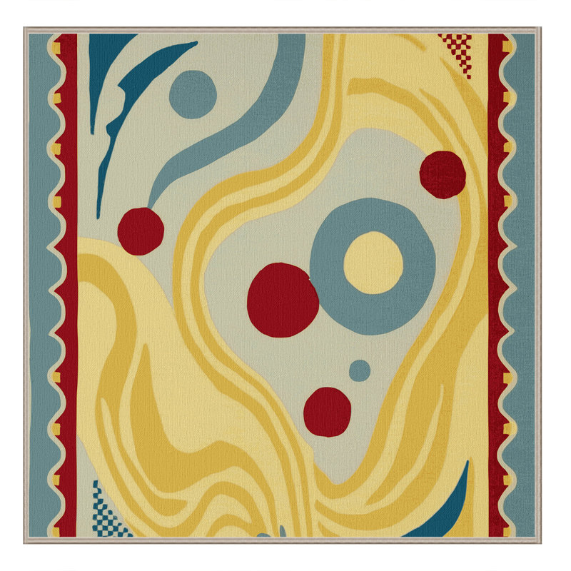 Lively Loop Rug, Square 3'