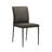 Full Back Top Grain Leather Upholstered Metal Dining Chairs In Cola - Set Of 2-125262766