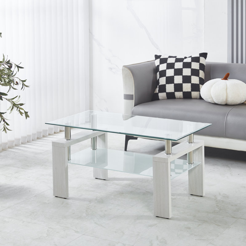 Table basse Valenra, Blanc