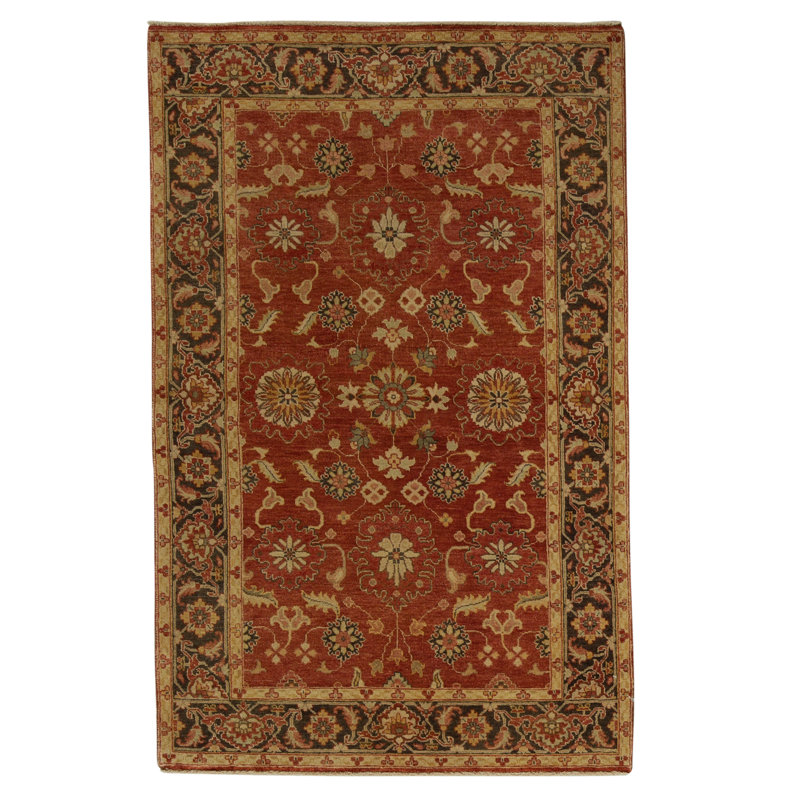 Hand Knotted Wool Oriental Area Rug