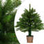 Arbre de Noël vert avec lumières DEL-986818278