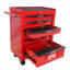 Coffre à outils roulant en métal avec 6 tiroirs, armoire à outils à 6 tiroirs de 20 po avec glissières à roulement à billes, coffre à outils en acier-766036891