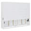 Grand lit escamotable mural, blanc