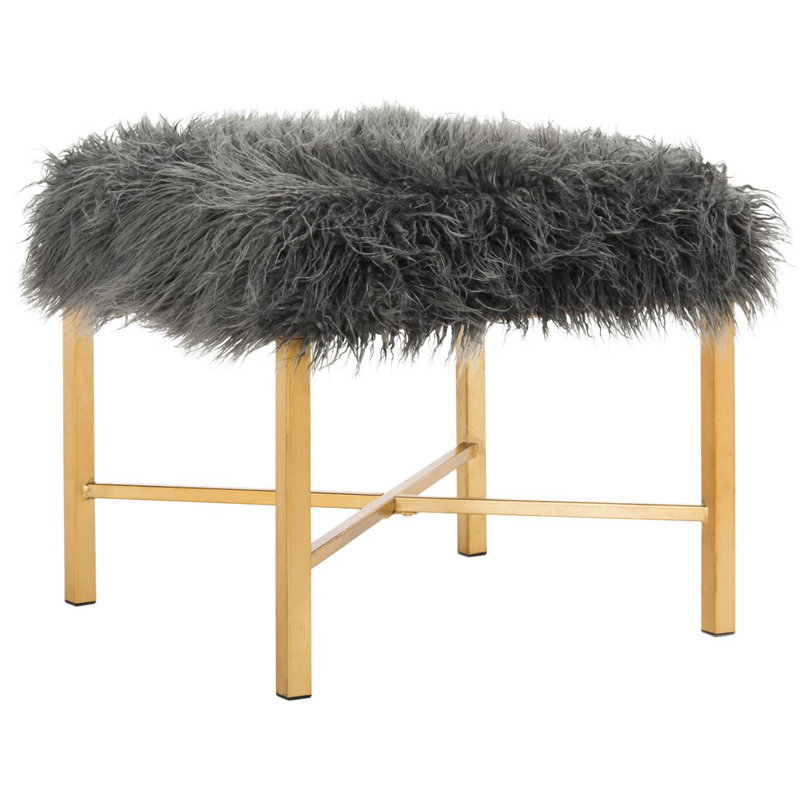 Tabouret d'appoint Hamazasb, Gris