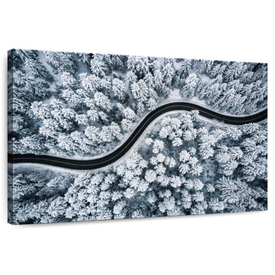 Mehar Snow Forest Road