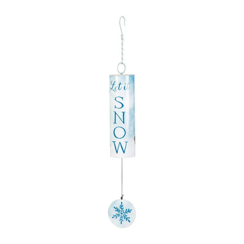 Carillon cylindrique 36 po «Let it Snow»
