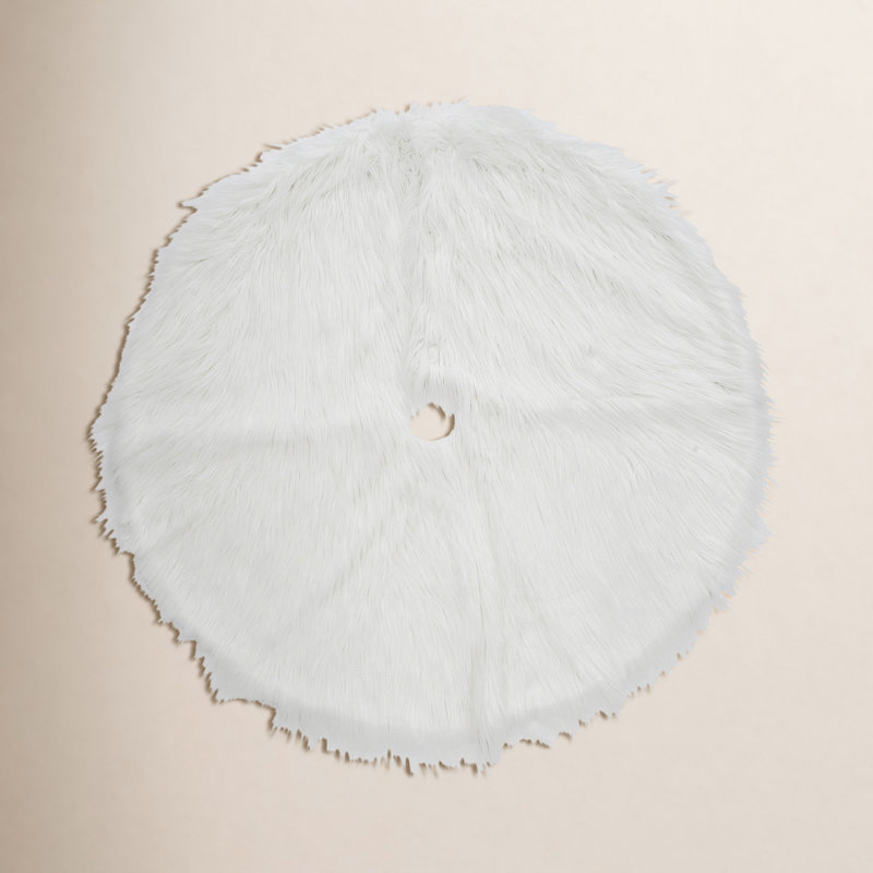 Jupe d'arbre blanche National Store Company, L 48 po