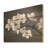 Cherry Blossom Charm In Monochrome I - Cherry Blossom Wood Wall Art On Natural Pine Wood-655695435