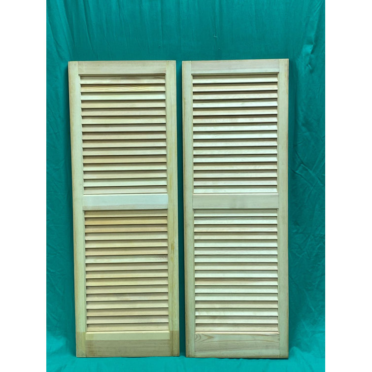Louvered shutter
