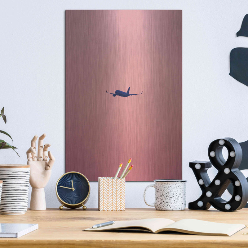 «Pink Flight» par Design Fabrikken, H 16 po x l 12 po