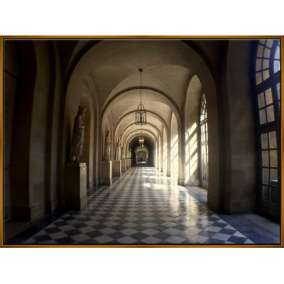 «Corridor», reproduction de photo sur toile encadrée