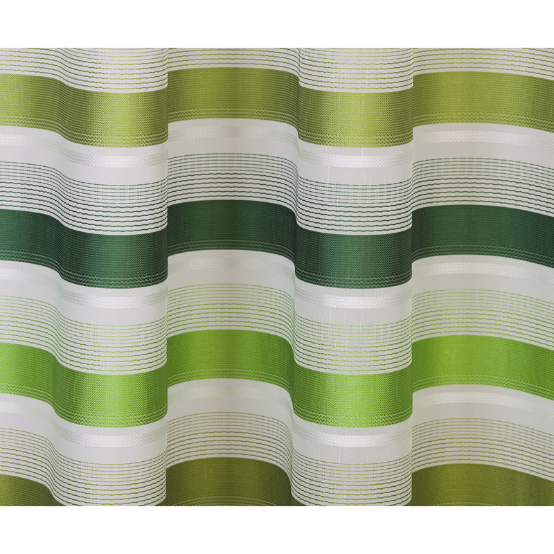 Prange Semi Sheer Curtain, Green