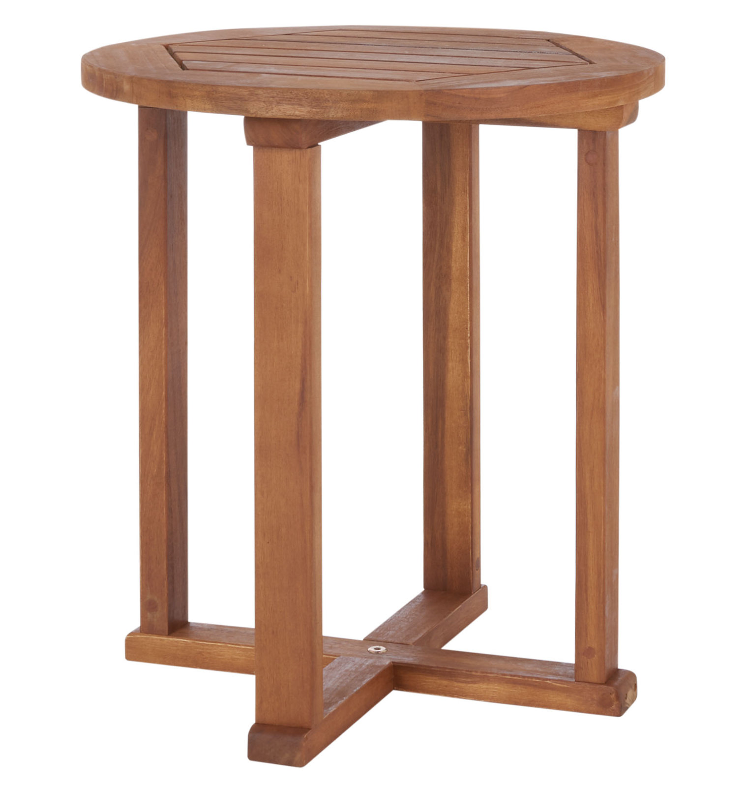 Kismet 4-Person Acacia Patio Seating Group, Natural/Black