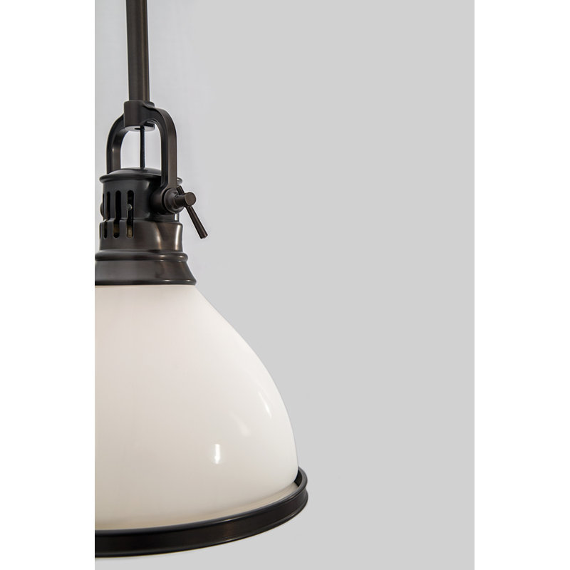Randolph 1 - Light Pendant, 7", Historic Bronze