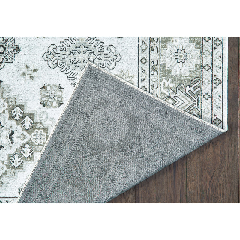 Tapis blanc cassé Hudson Oaks, Rectangle 10 pi x 14 pi