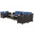 8 - Person Patio Conversation Set with Cushions-531623654