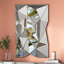   Wall Decor Mirror Glass Rectangle Accent Wall Mirror 