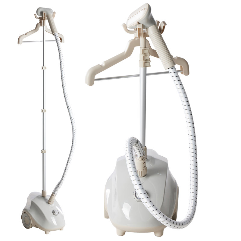 Full Size Fabric Steamer,Wet and Dry Portable Handheld Steam Iron, Light Gray