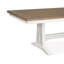 Table de salle à manger à tréteaux extensible Gelinas avec 2 chaises d'appoint et 2 chaises d'appoint-124446053