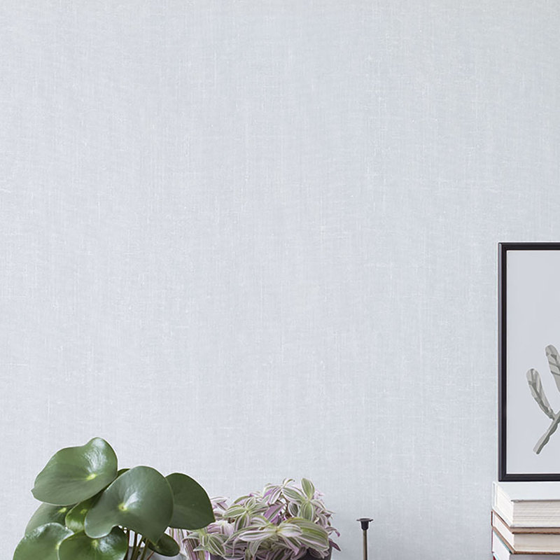 Geometrix 10m x 52.8cm Satin Wallpaper Roll, Blue