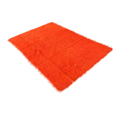 Tapis orange 4 x 6 Pinson