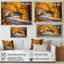 «Golden Road Into The Autumn Forest IV - Road», art mural-1625996630-1625996643