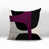 Mauve / noir / blanc cassé