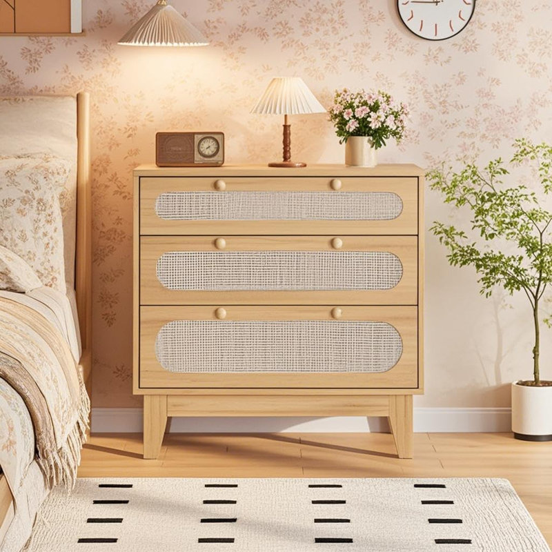 80 cm W Chest of 3 Drawers