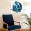 Tourbillon tourbillonnant d'harmonie bleue I, art mural contemporain abstrait-1437514229