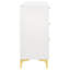 Commode rectangulaire à 6 tiroirs