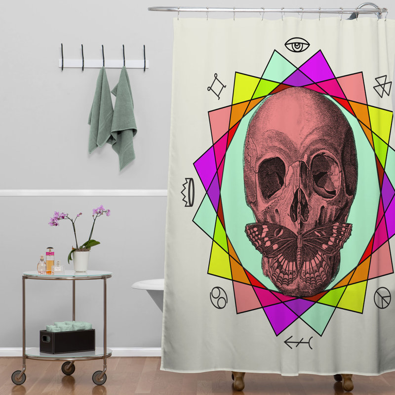Rideau de douche simple Abri True Sign Art