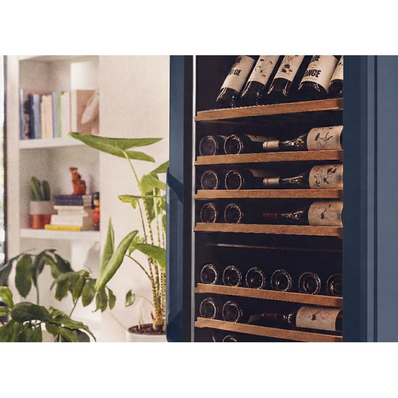Goguette By The Eurocave Group [170+ Bottles] Freestanding Single Zone Wine Refrigerator, Slate Blue