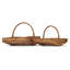Wicker Garden Trug Set