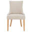 Chaise d'appoint rembourrée Abby