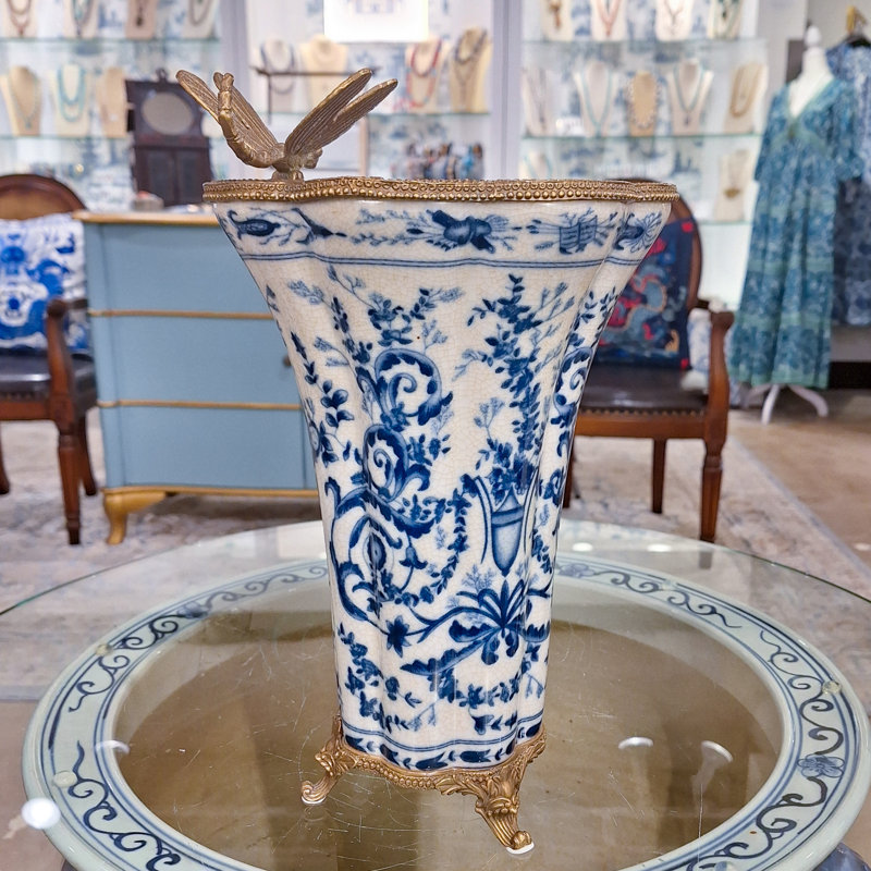 Hand Painted Decorative Porcelain Vase