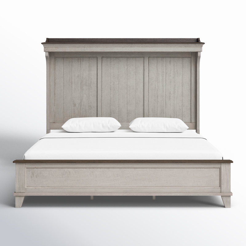 Cathleen Mantle Bed w/ LED Lighting, King
