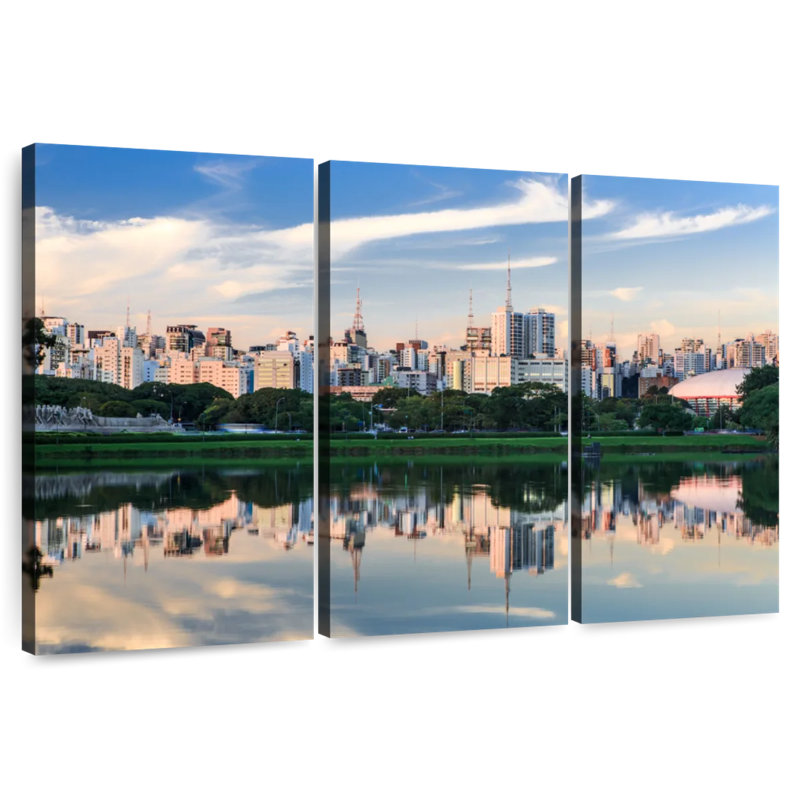 Senne Ibirapuera Park Skyline, H 24 po x l 38 po