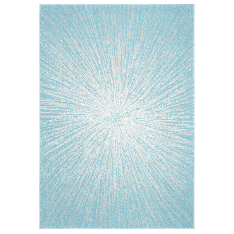 Faustina Performance Abstract Rug, Rectangle 5'1" x 7'6"