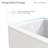 Voltaire 54 x 30 Skirted Right Drain Soaking Alcove Bathtub in Glossy White-34139854-98176461