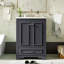 Meuble-lavabo 24 po avec lavabo en céramique