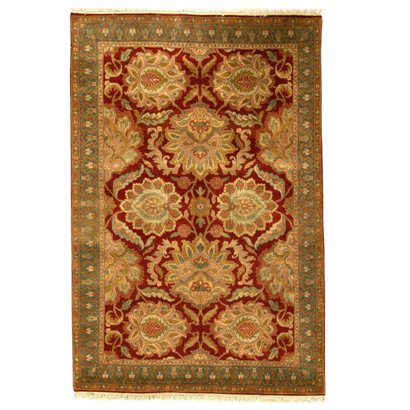 Hand Knotted Wool Oriental Indoor Rug