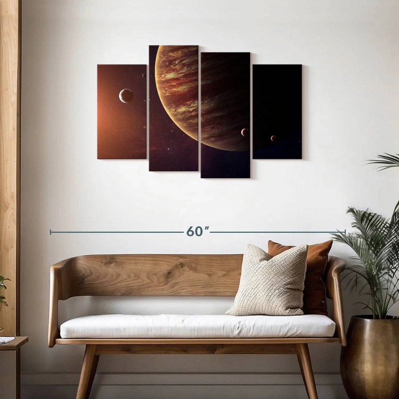 Oberle Jupiter From Space, 27"H x 43"W