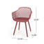 Chaise moderne coquelicot-37274051