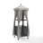 Crosley 26.25'' W 35 Gallons Water Resistant Metal Towel Valet with Wheels in Gray/Black